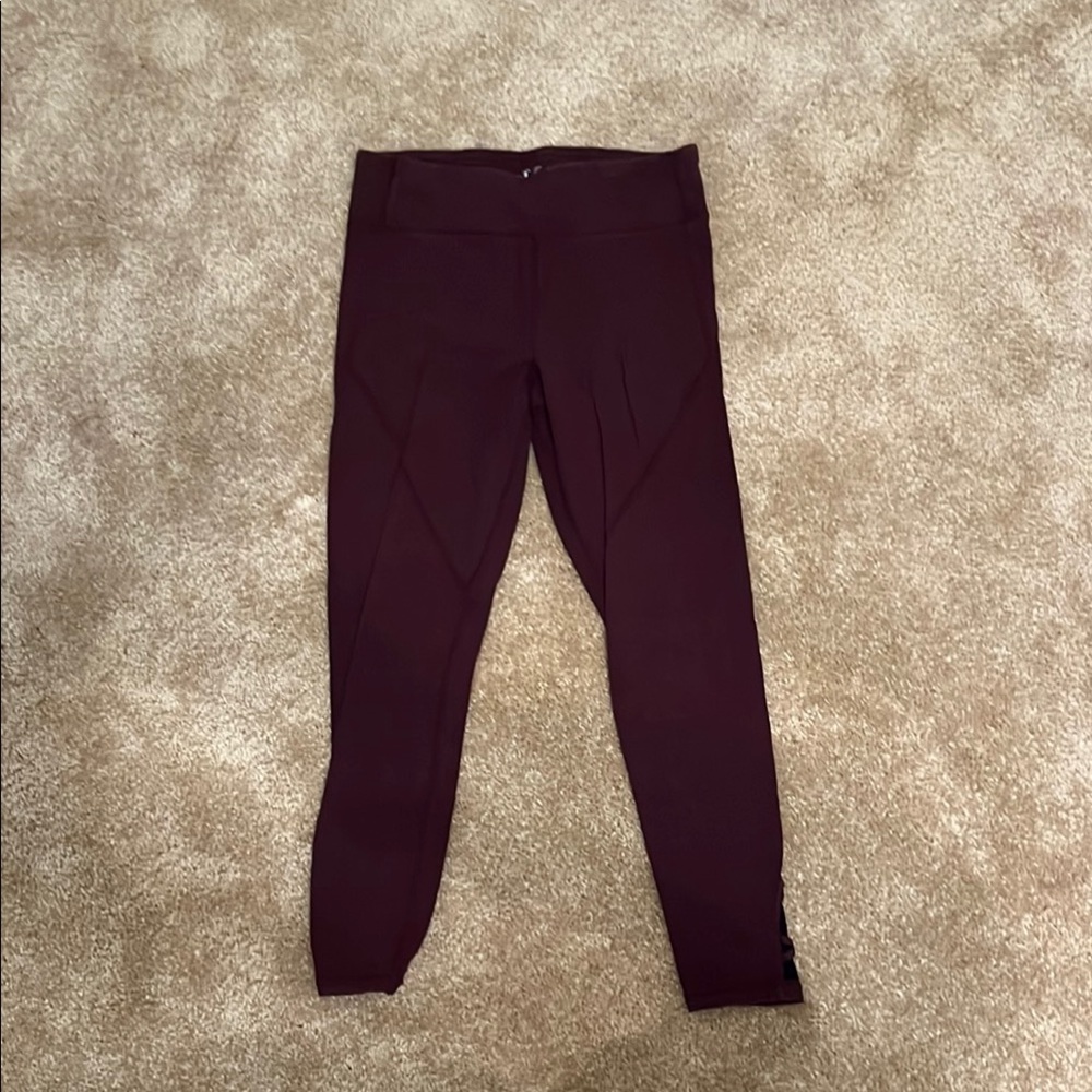 Burgundy Leggings